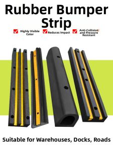 QHRUBBER | Collision Prevention Cushioning Strip D-type