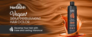 Herbishh Koloret Semi Permanent Vegan Color Hair Dye - Ginger Flare
