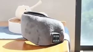 Sleeping Wireless Headphones Bluetooth-compatible Eye Mask for Sleep with Microphone Travel Sleep Music Mask