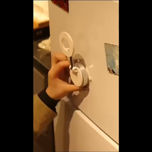 Strong Magnetic Car Phone Holder Foldable Design 360° Adjustable Vacuum Mount for Car/Desk/Bathroom/Universal Use