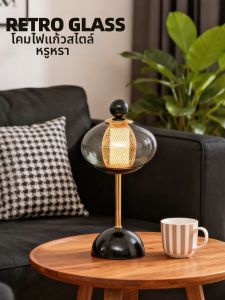 SHIGUANGSUIDAO | French Retro Modern Bedroom Bedside Lamp