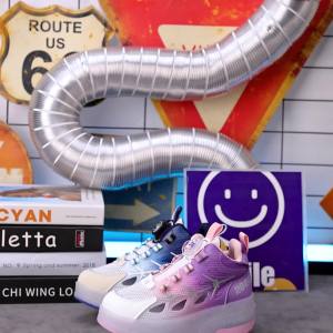 Heelys Budak Perempuan Musim Panas a Baru Tidak Kelihatan Dua Roda Kasut Sukan Kanak-Kanak Yang Boleh Dikecilkan Kapi Meletup Kasut Roda Skate