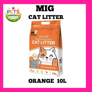 MIG Petcare 5L/10L Bentonite Litter Sand (Different Scents)