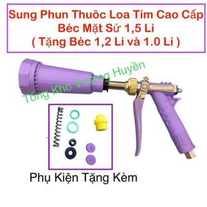 Súng Xịt Loa Tím Cao Cấp dùng tưới cây phun thuốc sâu rửa xe khử trùng | Hiệu Japan| Hàng Loại 1 Siêu Bền