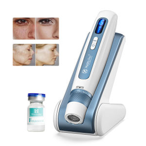 Hydra Pen H5 EMS Dermapen Microneedling Pen Automatic Serum Applicator Microcurrent Facial Device for Fade Fine Lines and Pores Refines