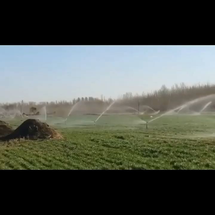 สปริงเกอร์อลูมิเนียม CS100 แบบตีน้ำ 1 นิ้ว ยิงไกล 10-30 เมตร