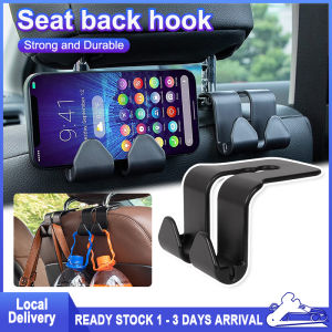 Car Seat back Hook Thicker Version Car Hook Multi-function Holder Mobile Phone Bracket Hook Strong Car Seat Headrest Hook Backseat Hanger Head Vehicle Organizer Holder 車内坐椅背挂勾