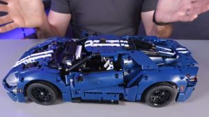 Ford GT Bricks 1:12 Sports Car Compatible Lego Technic Model Set Toy For Boys Kids Men Birthday Gift