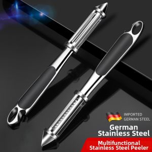 Multifunctional Peeling Knife Dual-Sided Stainless Steel