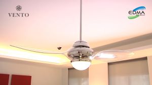 MT Edma 54in Libellula Kipas Angin Plafon dengan Bohlam E14 dan Remote Control