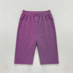 กางเกงเด็กผู้หญิงฤดูร้อน ทรงขากระบอก 5 ส่วน กางเกงว่ายน้ำ กางเกงขายาวลำลอง สำหรับเด็กอายุ 1-6 ปี ผ้าฝ้ายผสมโพลีเอสเตอร์