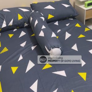 Goto Reverie Sprei Kasur Set 180x200 Aesthetic Seprei Motif Estetik