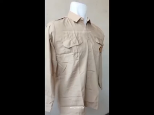 Baju pramuka laki laki panjang kantong atas Seragam pramuka SMA SMK Pembina Seragam sekolah AMRYCOLLECTION