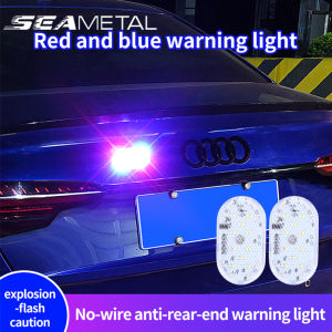 SEAMETAL Led Touch Warning Light Wireless Car Interior Roof Reading Mini Lamp LED Small Night USB Charging