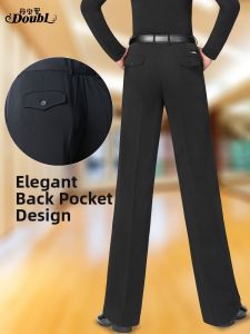 DANBAOLUO | Men Dance Pants Latin Modern Straight