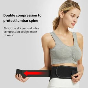 DIDI Self heating Waist Support Belt Adjustable Tourmaline Self Heating Magnetic Therapy Waist Support Belt Lumbar Back Waist Brace Health Care
