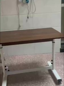 Foldable Computer Table Overbed Table For Laptop Desk Overbed Adjustable Height Table Childrens Study Desk Push-Pull 电脑桌