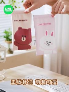 Line Friends ของแท้ 100%  กระเป๋าใส่แว่นกันแดดแบบพกพา พกพาสะดวก ทนทานต่อแรงกดและตกกระแทก LFB288/LFB113/LFB347