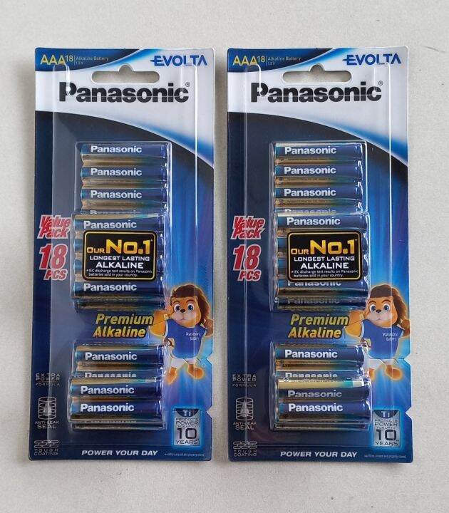 Packets Pieces Panasonic Evolta Aaa Premium Alkaline Batteries Foc Packets Gp Aa