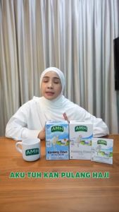 PAKET 1 BOX -  Susu Kambing Etawa rasa VANILLA AMH | Susu Kambing AMH Vanilla