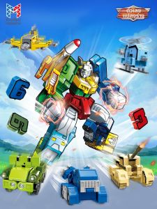 xinlexin | Mathematical Thinking Training Transformable Robot Car Toys