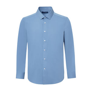 KALTENDIN | Comfortable Breathable Silk Blend Mens Long Sleeve Shirt
