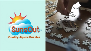 Sunsout 1000 piece Jigsaw Puzzle - Out in the Forest by Liz Dillon | 27x20 inches | Made in USA | For Age 12+ | Thick European Blue Board | Wildlife Woodland Animals Nature Scene | Forest Landscape Relaxation Scenic | Gift Worthy Display Home Decor