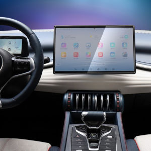 JaneDream For BYD Atto 3 Yuan Plus Car GPS Navigation Tempered Screen Dashboard Display Tempered Glass Protector Cover Interior Accessories Protective Film Styling