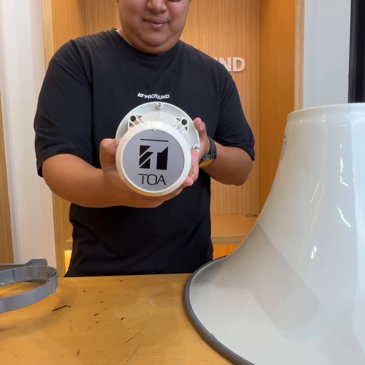 TOA TH-660 ปากลําโพงฮอร์น ต้องใช้ร่วมกับไดรเวอร์ สำหรับระบบประกาศ ระบบเตือนภัย AT Prosound