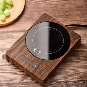 Heated Cup Mat Warmer Hot Tea Makers 5 Gear Temperature Cup 100°C Automatic Warmer Coaster Heaters Coffee Milk Tea Heating Pad