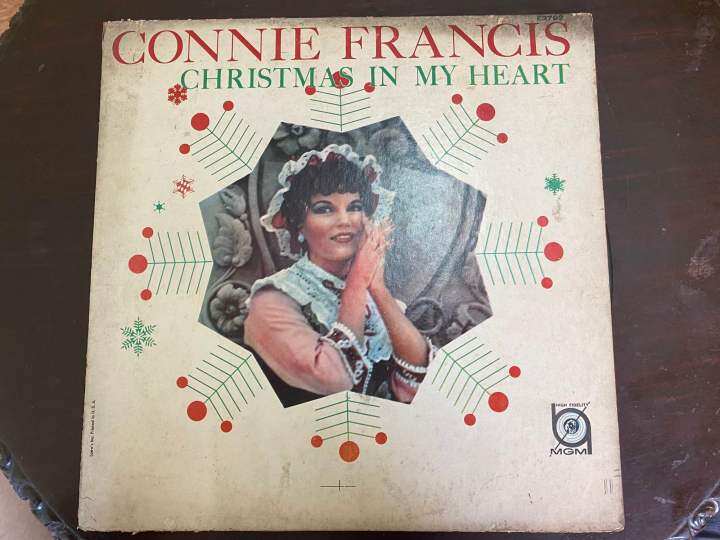 CONNIE FRANCIS CHRISTMAS IN MY HEART LP 