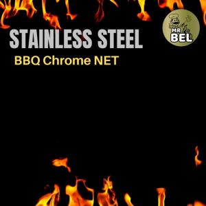 Portable Grill Basket Stainless Steel Grilled Fish Basket with Detachable Handle