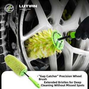 LUTIAN | Car Wheel Brush Cleaning Soft Bristle Tool