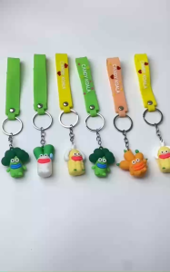 Móc khóa hình rau củ mini dễ thương hoạt hình ngộ nghĩnh mới nhất 2025