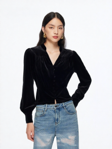 Vero Moda | Spring New V-Neck Waist-Tuck Slimming T-Shirt