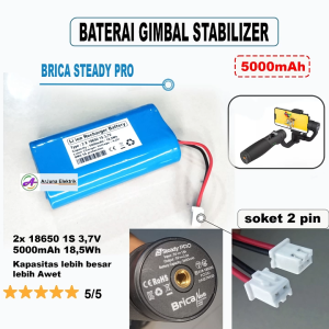 Baterai Gimbal stabilizer b seady pro feiyutech dj osmo  Custom DISKON