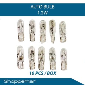 UNIVERSAL AUTO BULB T5 1.2W 12V 24V 156 (10PCS/BOX)