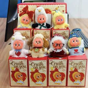 clu POP MART Twinkle Twinkle Plushie Crush On You Series Plush Pendant Blind Box Cute Star Man Bag Charm ulc