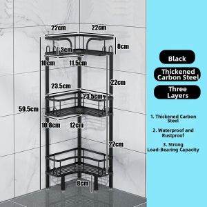 QIMAHUANGZI | Stainless Steel Triangular Shelving