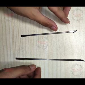 Stainless Steel Nail Pusher for Manicure and Pedicure - Dual-Action Nail Pusher Ergonomic Nail Care Ergonomic Handles