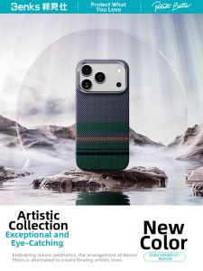 Benks | Ultra-Thin Shockproof Magnetic Carbon Fiber Phone Case