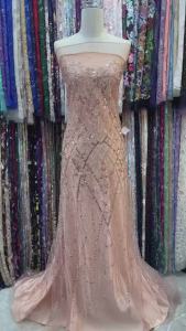 Ni Ai African Sequins Beaded Groom Lace Fabric High Quality French Tulle Lace Fabric 2026 Embroidery Nigerian Lace Fabrics