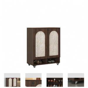 Weimei | Multifunctional Large Capacity Moveable Shoe Cabinet with Fingerprint Lock