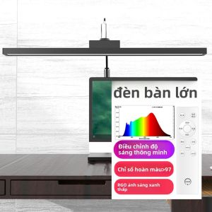 DENHD | Đèn Bàn Bảo Vệ Mắt Quang Phổ Toàn Phần Điều Khiển Từ Xa 32W