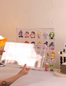 *SG Stock* Dustproof & Stackable 12 Grids Blind Box Storage Display Box Figurine Showcase Box Mini Figures Box Doll Display Box Clear Acrylic Display Case Figures Blind Box Action Figures Dustproof Collectibles Showcase POP Mart Figurine Display Box