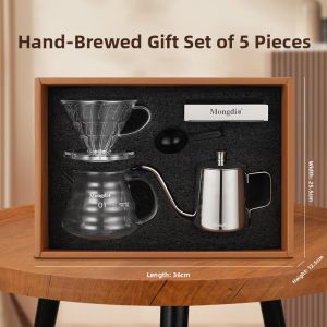 MONGDIO | Hand-Drip Coffee Set Gift for Birthday Housewarming Wedding