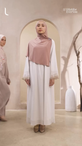 Elzatta Gamis Umroh Haji Terbaru 2025 Mewah dengan Lace - Mecca Series