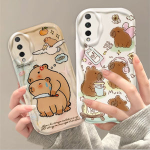 Cute Cartoon Silicone Phone Case for Honor Play3 Full Cover Protection Anime Lens Design Anti-Fall Female Version Eco-Friendly
