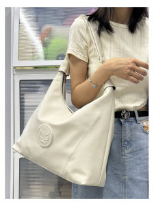 กระเป๋าถือทรงสี่เหลี่ยมจัตุรัสความจุขนาดใหญ่ GUDAIR ดีไซน์ดั้งเดิม กระเป๋าสะพายไหล่ข้างเดียวสำหรับผู้หญิง กระเป๋าใส่โน้ตบุ๊ก 16 นิ้ว กระเป๋าสะพายข้างแบบลำลอง