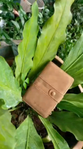 Dompet Lipat Wanita Kulit Coklat Mahreen WA1209B7 Elegant Fashion Kekinian Murah